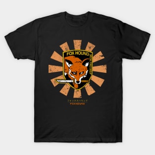 Foxhound Retro Japanese Metal Gear Solid T-Shirt